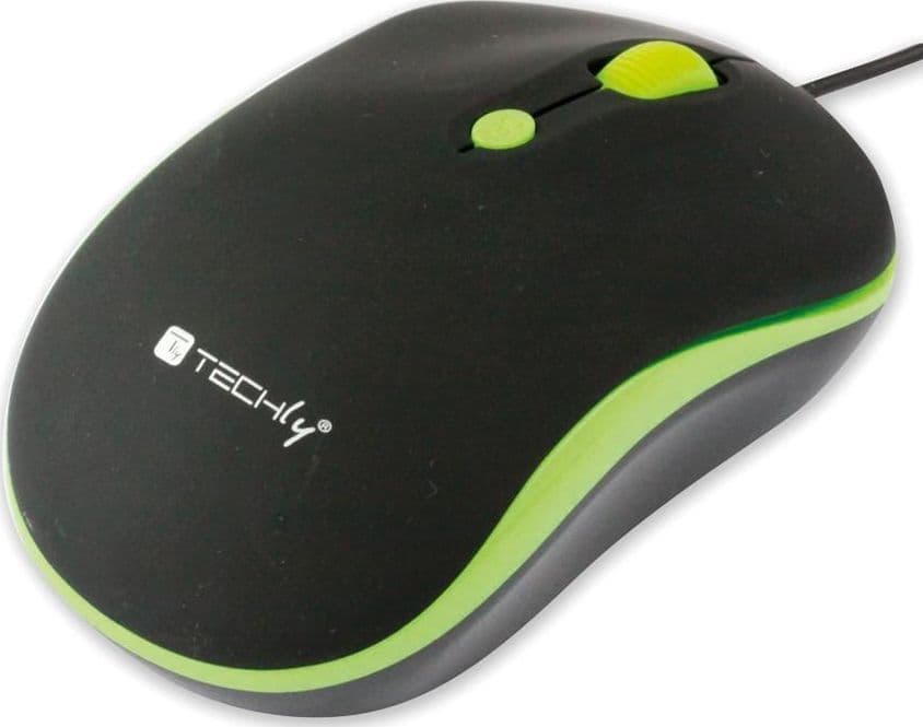 Mouse Ottico USB 800-1600 dpi Nero/Verde in  Scontolo.net - Potenza, commercioVirtuoso.it