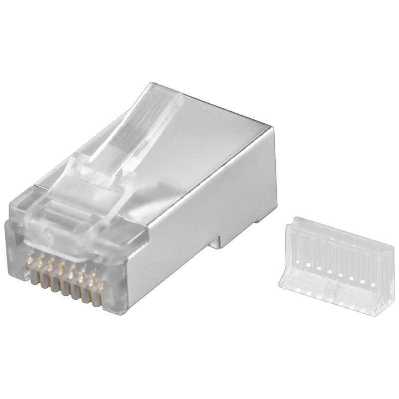 Plug Cat. 5E RJ45 per Cavo Tondo STP con Inseritore in Cavi Ethernet Scontolo.net - Potenza, commercioVirtuoso.it