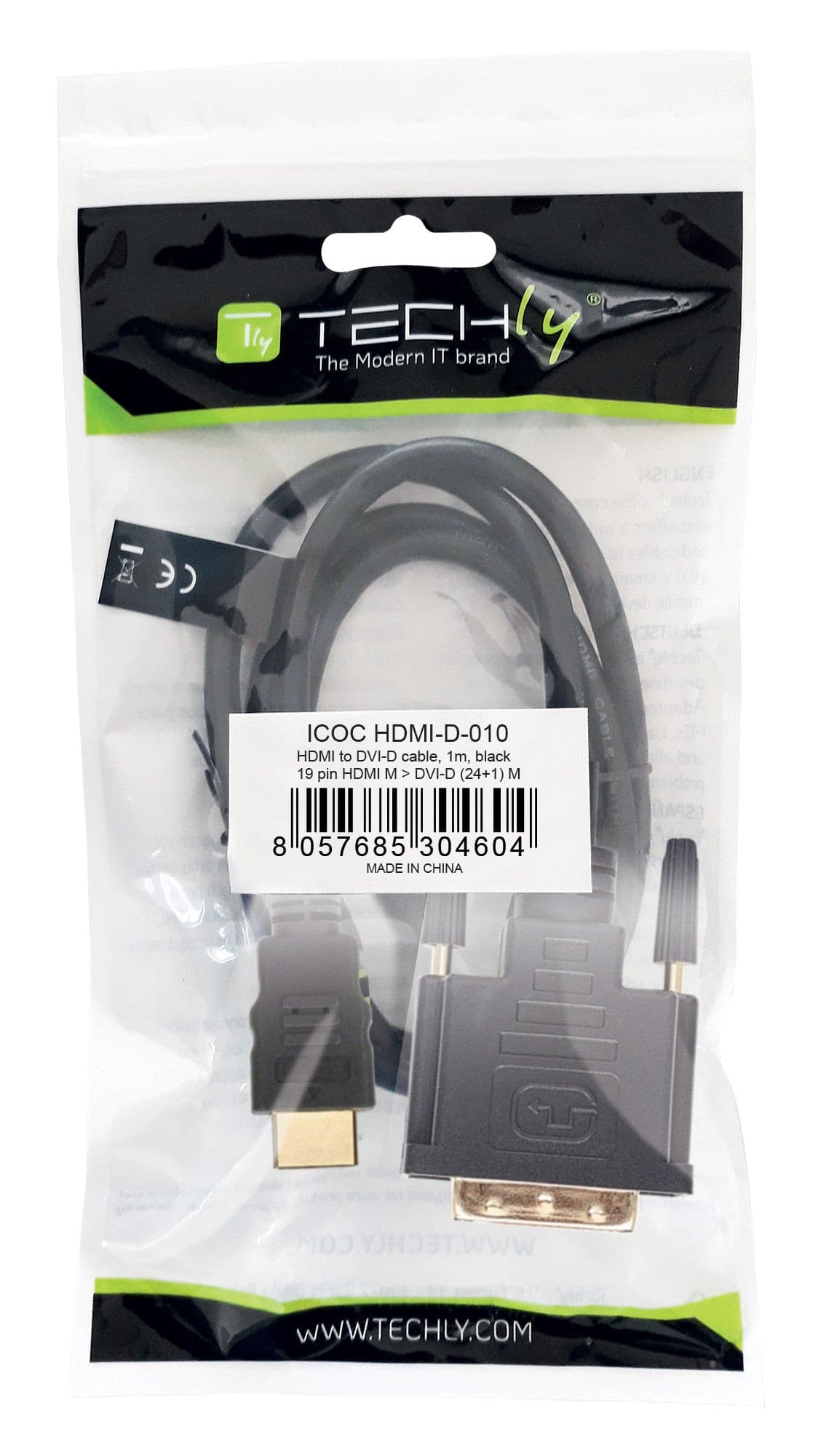 Cavo Video da HDMI&trade a DVI-D M/M 1 m in Cavi HDMI Scontolo.net - Potenza, commercioVirtuoso.it
