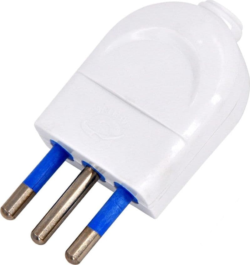 Spina italiana 10A Bianca in Spine elettriche di corrente alterna Scontolo.net - Potenza, commercioVirtuoso.it