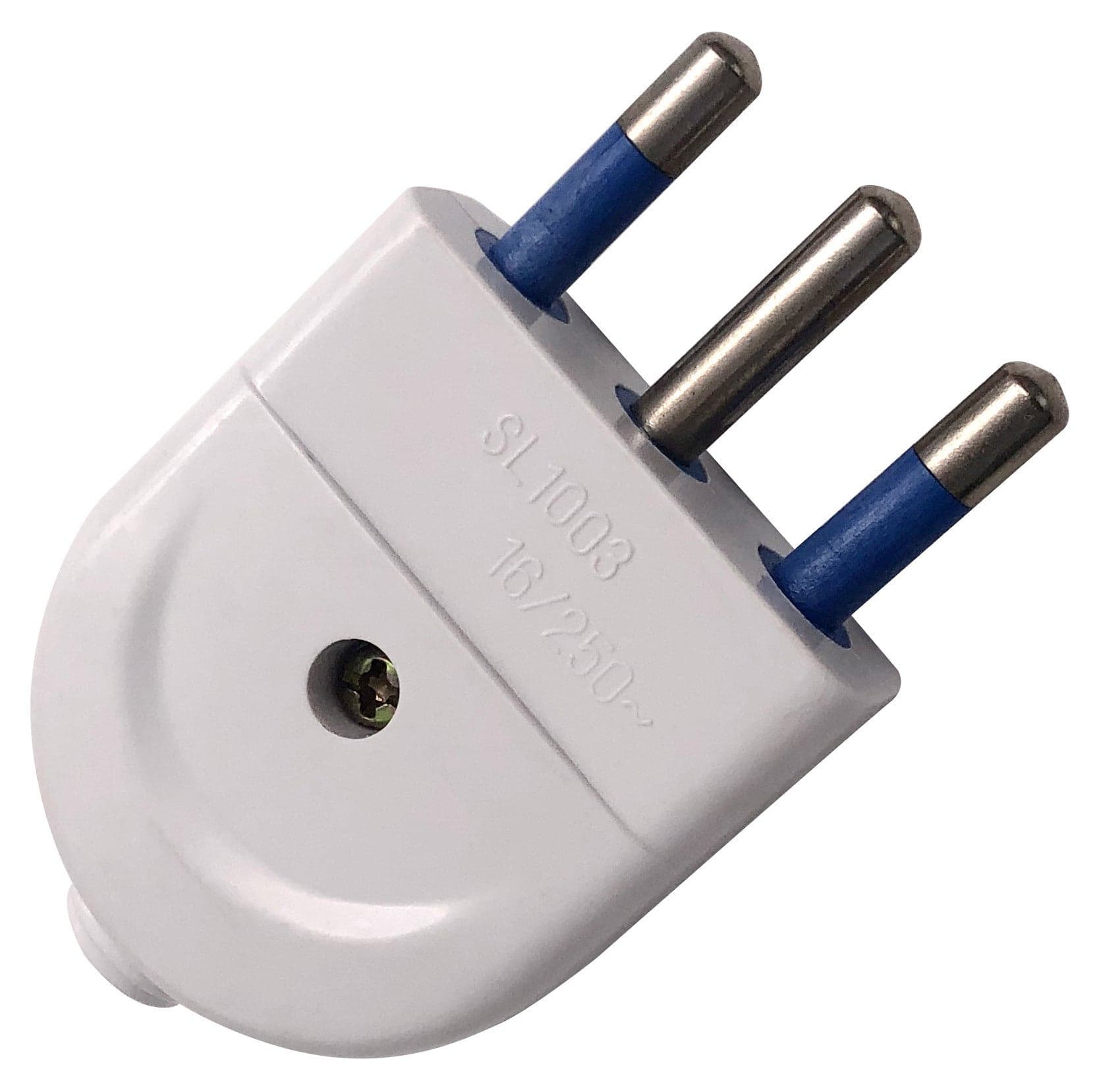 Spina Italiana 16A Bianca in Spine elettriche di corrente alterna Scontolo.net - Potenza, commercioVirtuoso.it