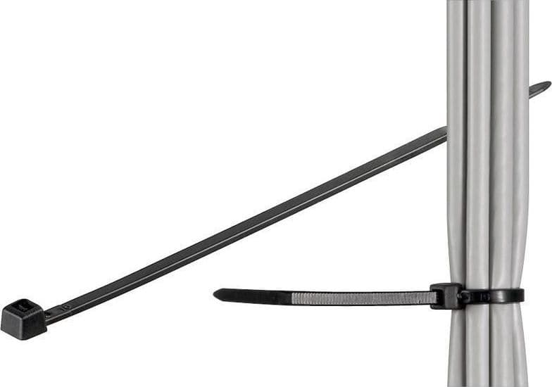 Fascette Fermacavi Autobloccanti 280x4,8mm in Nylon 100pz Nero in Stringicavi Scontolo.net - Potenza, commercioVirtuoso.it