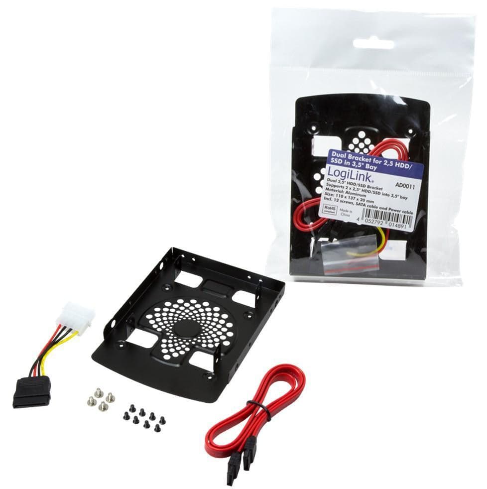 Kit di Montaggio per 2 HDD / SSD da 2,5'' su Alloggio da 3,5'' in  Scontolo.net - Potenza, commercioVirtuoso.it