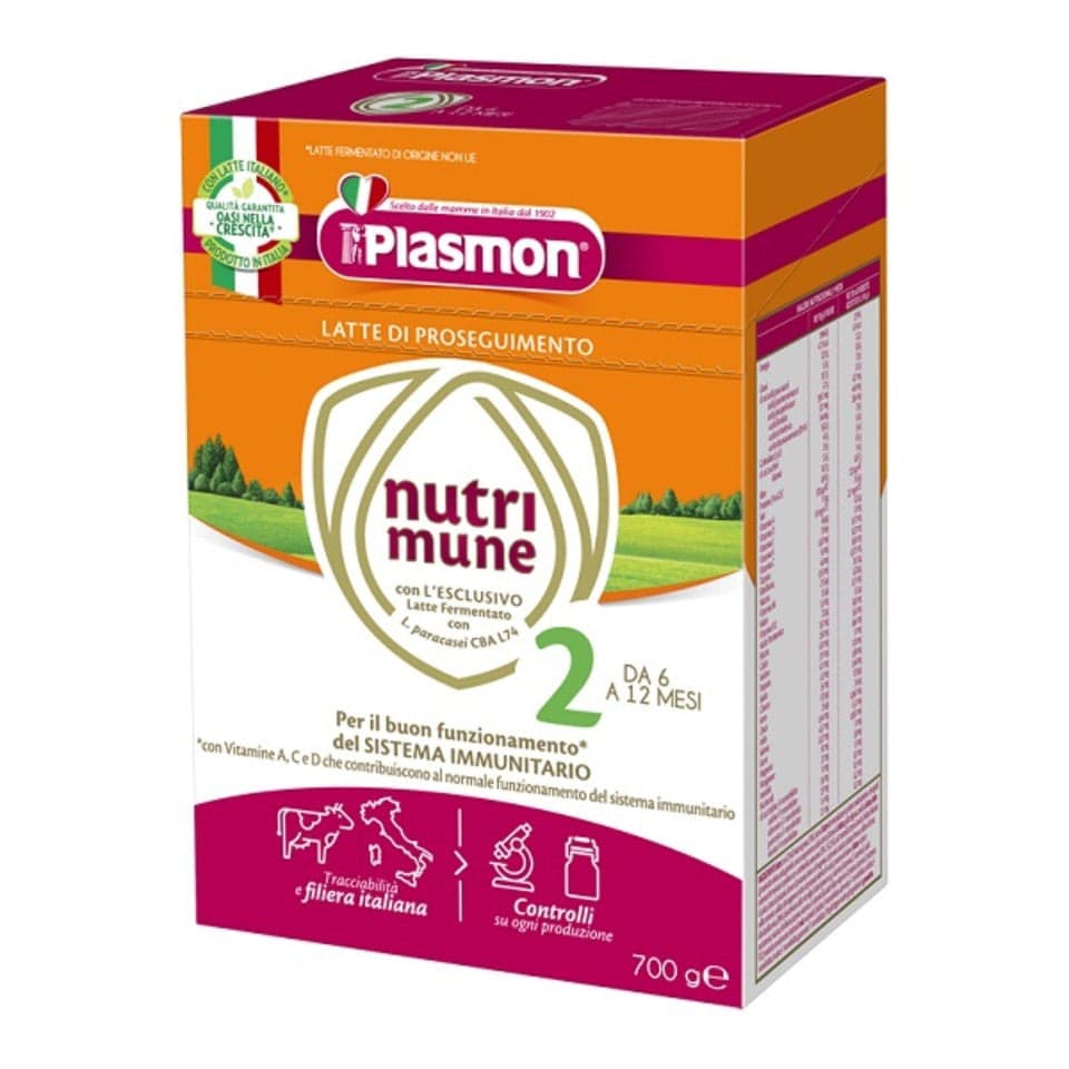 Plasmon latte stage 2 700g