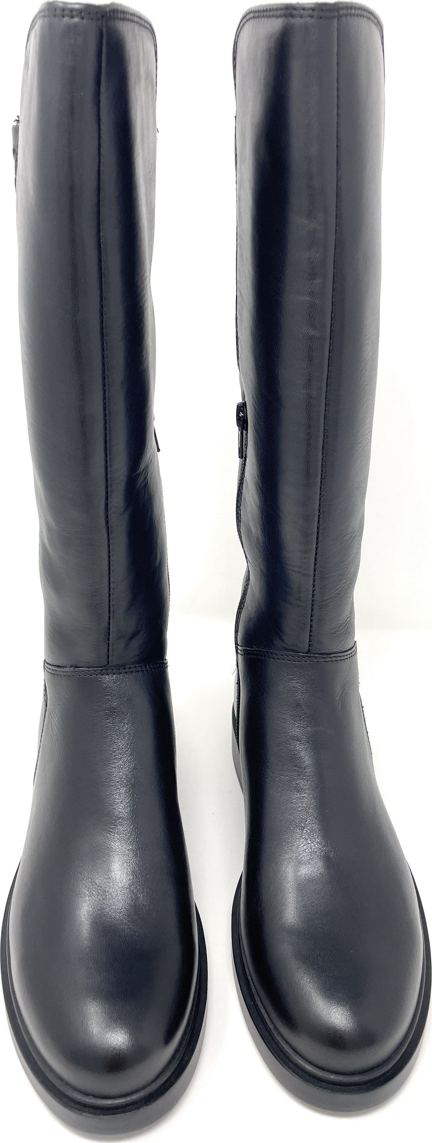 Vueva stivali donna in pelle e tessuto elasticizzato nero WB-503H08 in Stivali Teresi Calzature - Marsala, commercioVirtuoso.it
