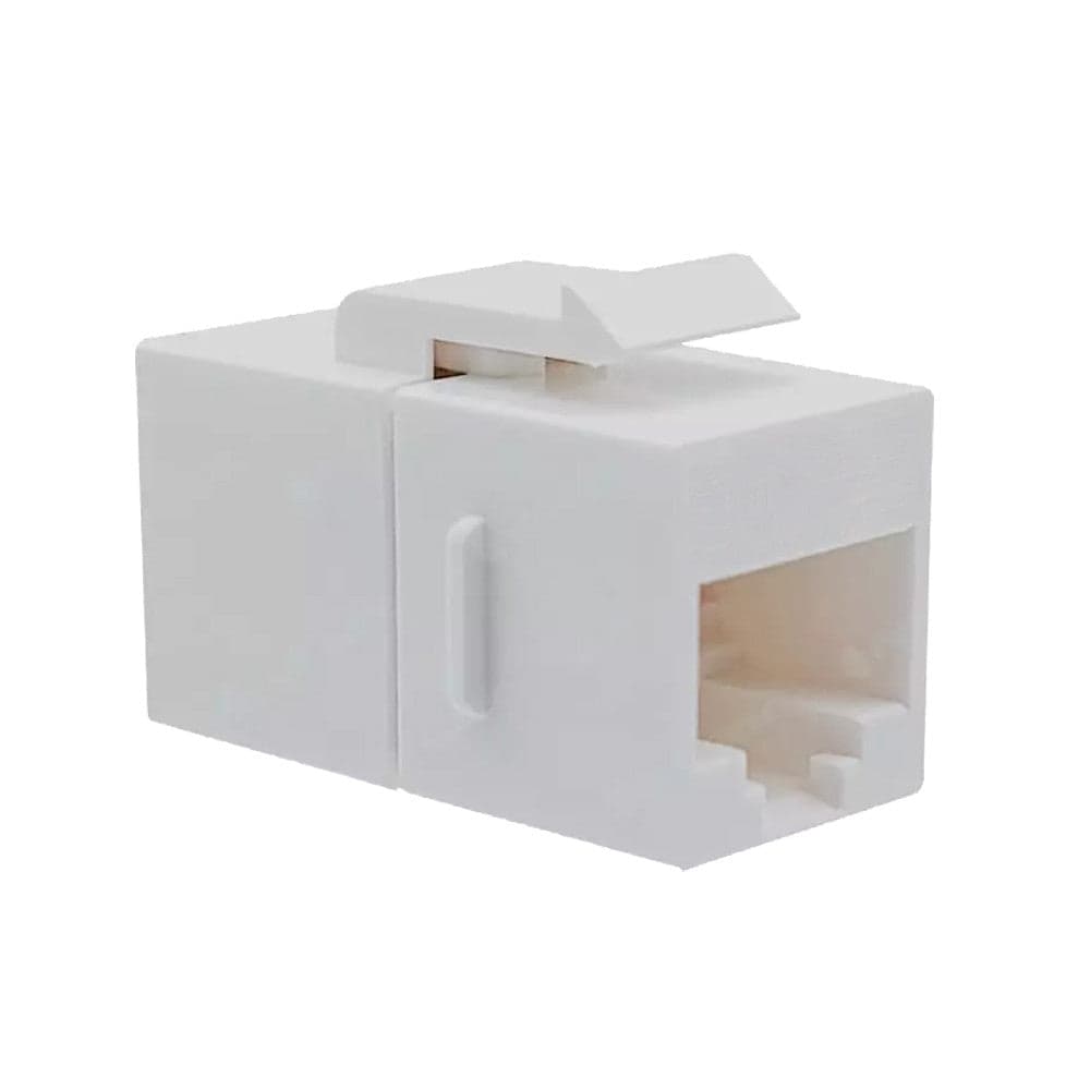 Accoppiatore RJ45 F/F UTP Cat5e Keystone Bianco in Cavi Ethernet Scontolo.net - Potenza, commercioVirtuoso.it