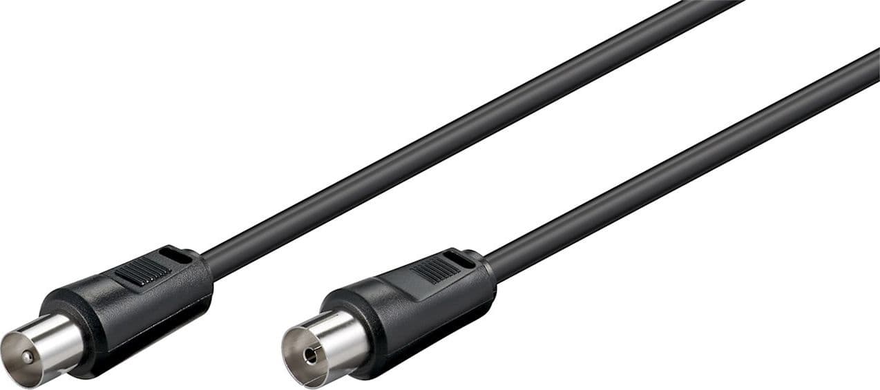 Cavo Antenna TV M/F 5,0 m nero in Cavi coassiali Scontolo.net - Potenza, commercioVirtuoso.it