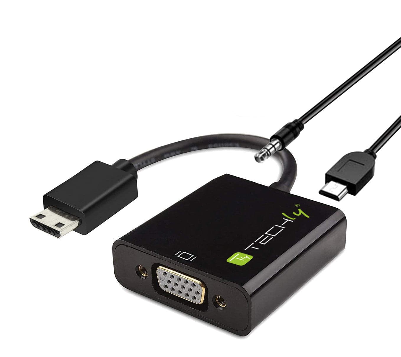 Cavo Convertitore Adattatore da HDMI&trade mini C a VGA con Micro USB e Audio in  Scontolo.net - Potenza, commercioVirtuoso.it
