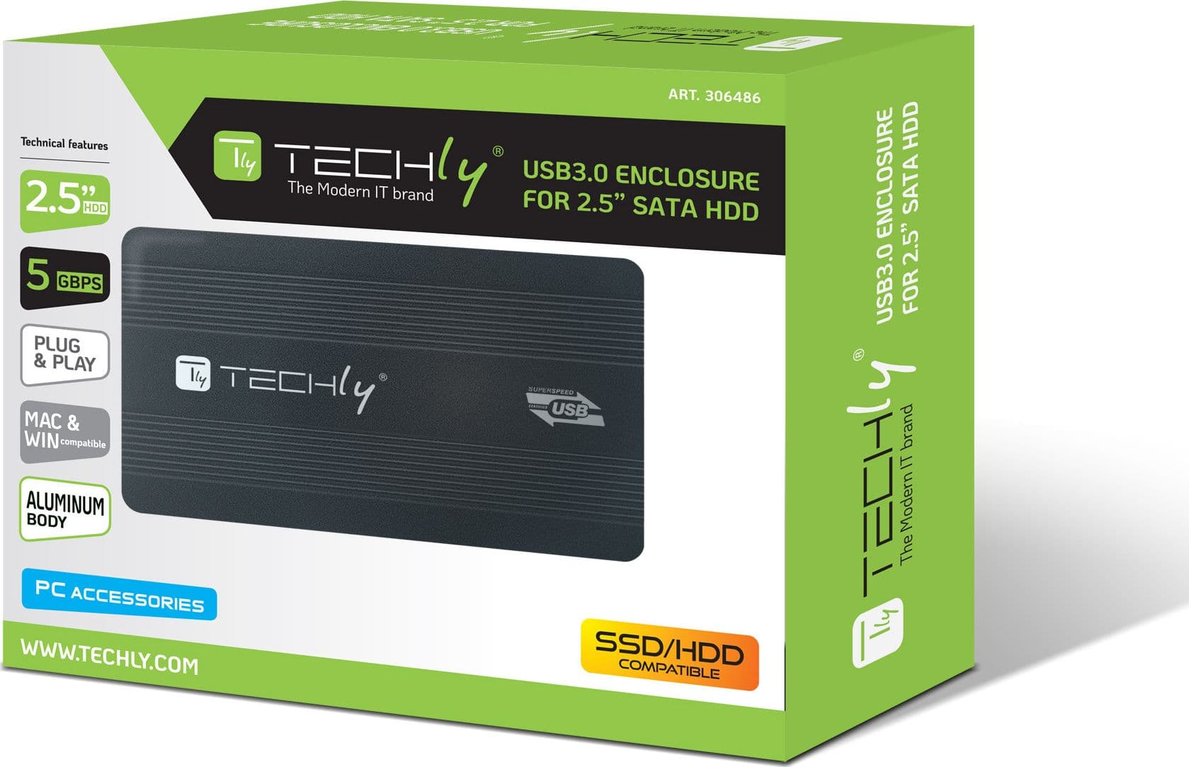 Box esterno HDD/SSD SATA 2.5'' USB 3.0 in Case e serrature Scontolo.net - Potenza, commercioVirtuoso.it