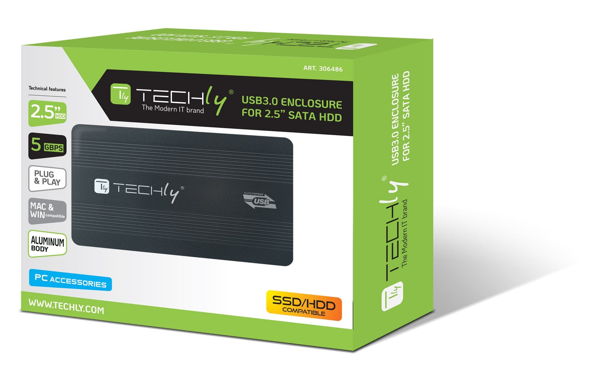 Box esterno HDD/SSD SATA 2.5'' USB 3.0 in Case e serrature Scontolo.net - Potenza, commercioVirtuoso.it