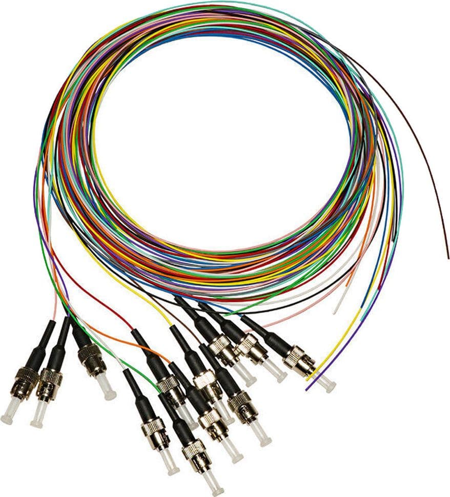 Set 12 Pigtail Fibra Ottica Multimodale OM2 ST 50/125 2 m in  Scontolo.net - Potenza, commercioVirtuoso.it