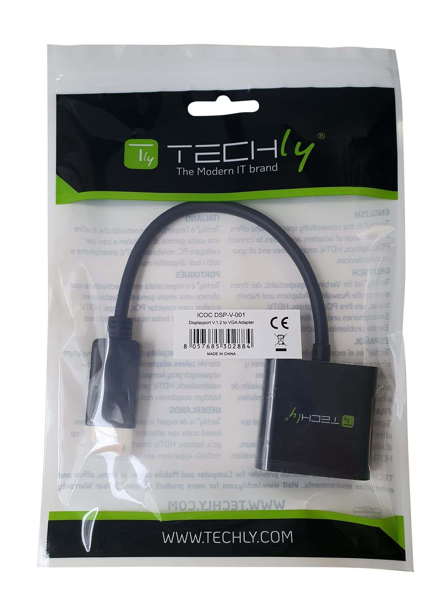 Convertitore da DisplayPort v1.2 a VGA 15 cm in  Scontolo.net - Potenza, commercioVirtuoso.it