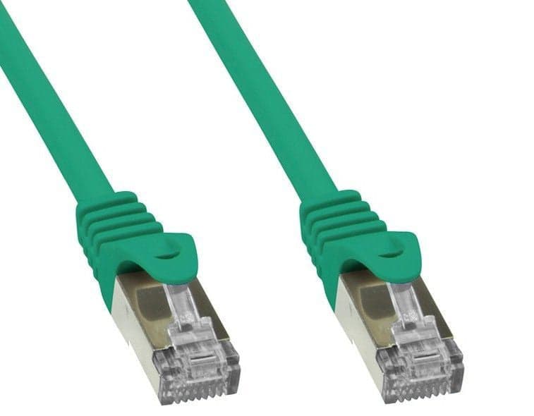 Cavo di rete Patch in rame Cat.6 Verde SFTP LSZH 5m in Cavi Ethernet Scontolo.net - Potenza, commercioVirtuoso.it