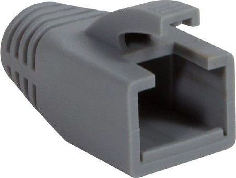 Copriconnettore per Plug RJ45 Cat.6 8mm Grigio in Cavi Ethernet Scontolo.net - Potenza, commercioVirtuoso.it