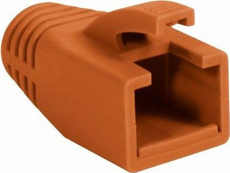 Copriconnettore per Plug RJ45 Cat.6 8mm Arancione in Cavi Ethernet Scontolo.net - Potenza, commercioVirtuoso.it