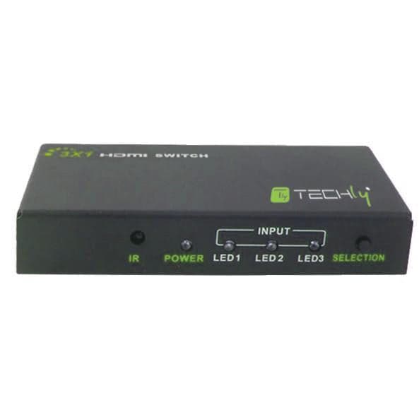 Switch HDMI 3 IN 1 OUT con Telecomando 4K UHD 3D in Selettori audio-video Scontolo.net - Potenza, commercioVirtuoso.it