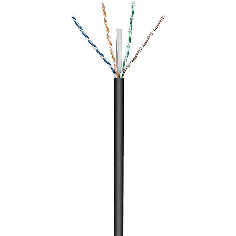 Matassa U/UTP Cavo Cat.6 CCA 100m Rigido da Esterno Nero in Cavi Ethernet Scontolo.net - Potenza, commercioVirtuoso.it