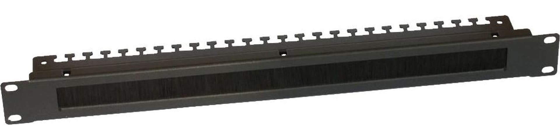 Pannello Passacavi 1U con Coda Fissacavi e Spazzola Antipolvere Nero in Guaine per cavi Scontolo.net - Potenza, commercioVirtuoso.it