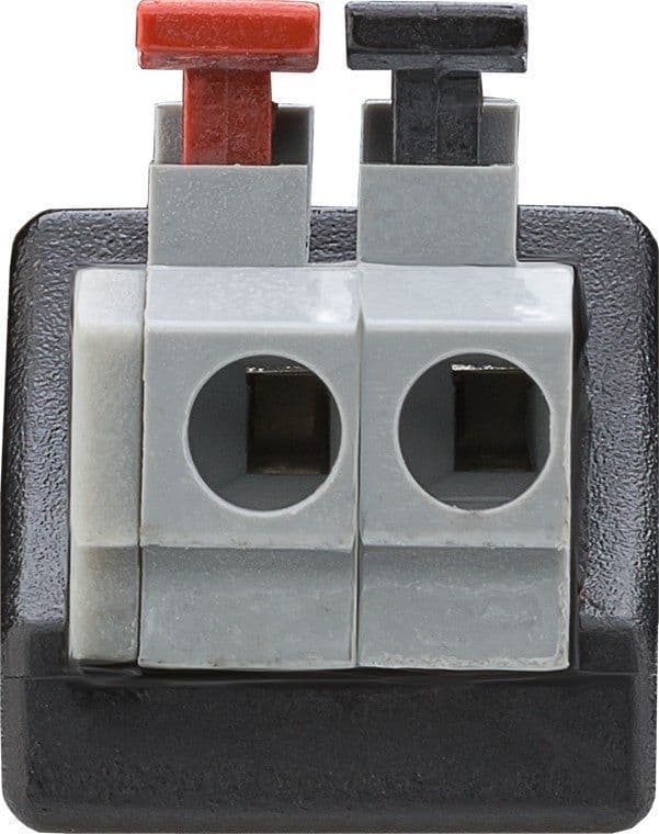 Adattatore Plug DC 2.1x5.5mm Femmina Terminal Block 2 pin con Pulsante in Adattatori Scontolo.net - Potenza, commercioVirtuoso.it