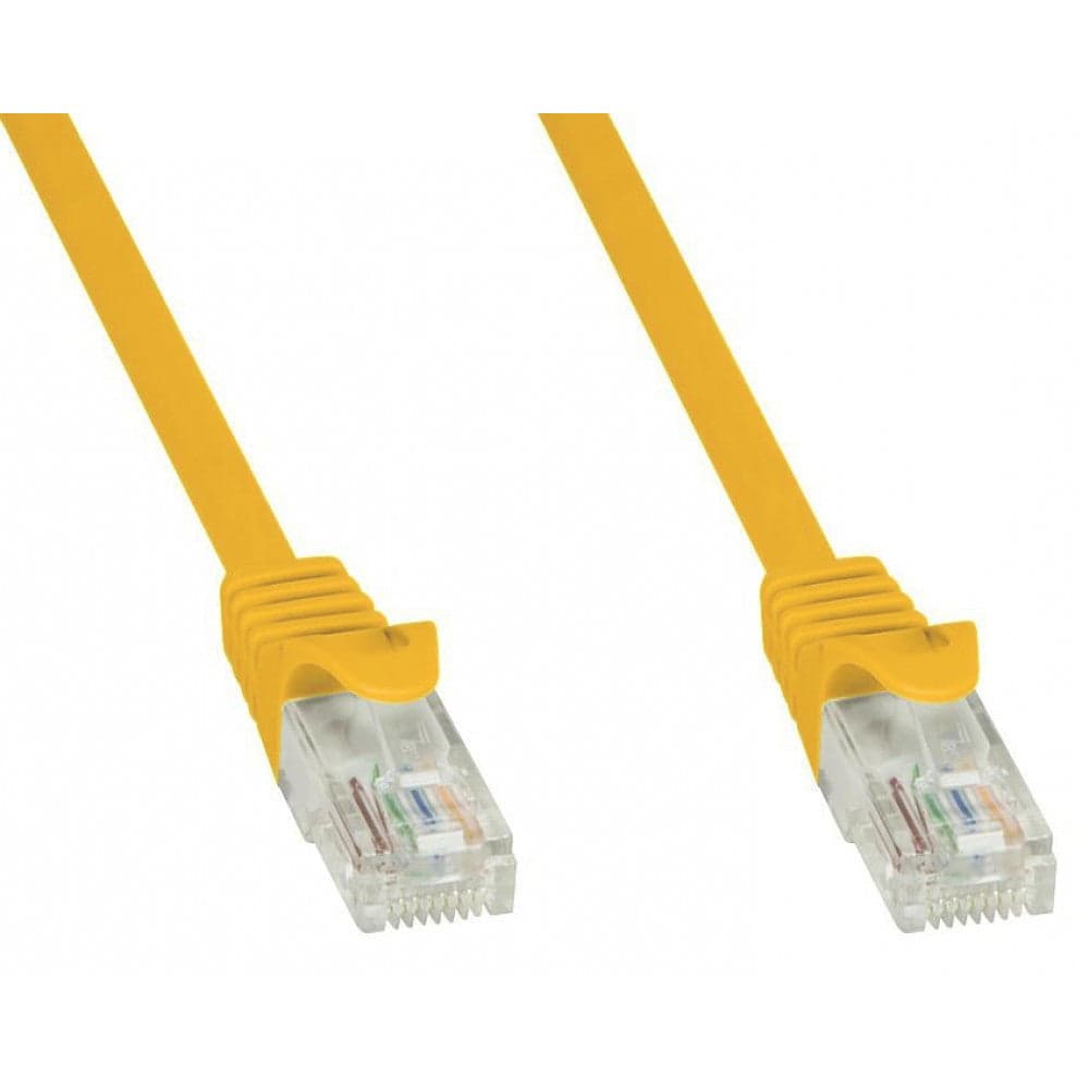 Cavo di rete Patch in CCA Cat.5E Giallo UTP 1,5m in Cavi Ethernet Scontolo.net - Potenza, commercioVirtuoso.it