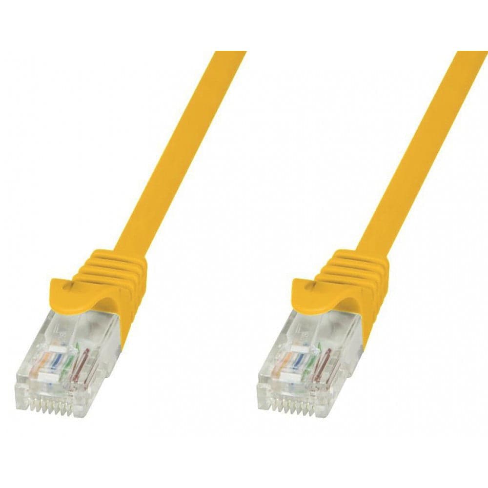 Cavo di rete Patch in CCA Cat.5E Giallo UTP 3 metri in Cavi Ethernet Scontolo.net - Potenza, commercioVirtuoso.it
