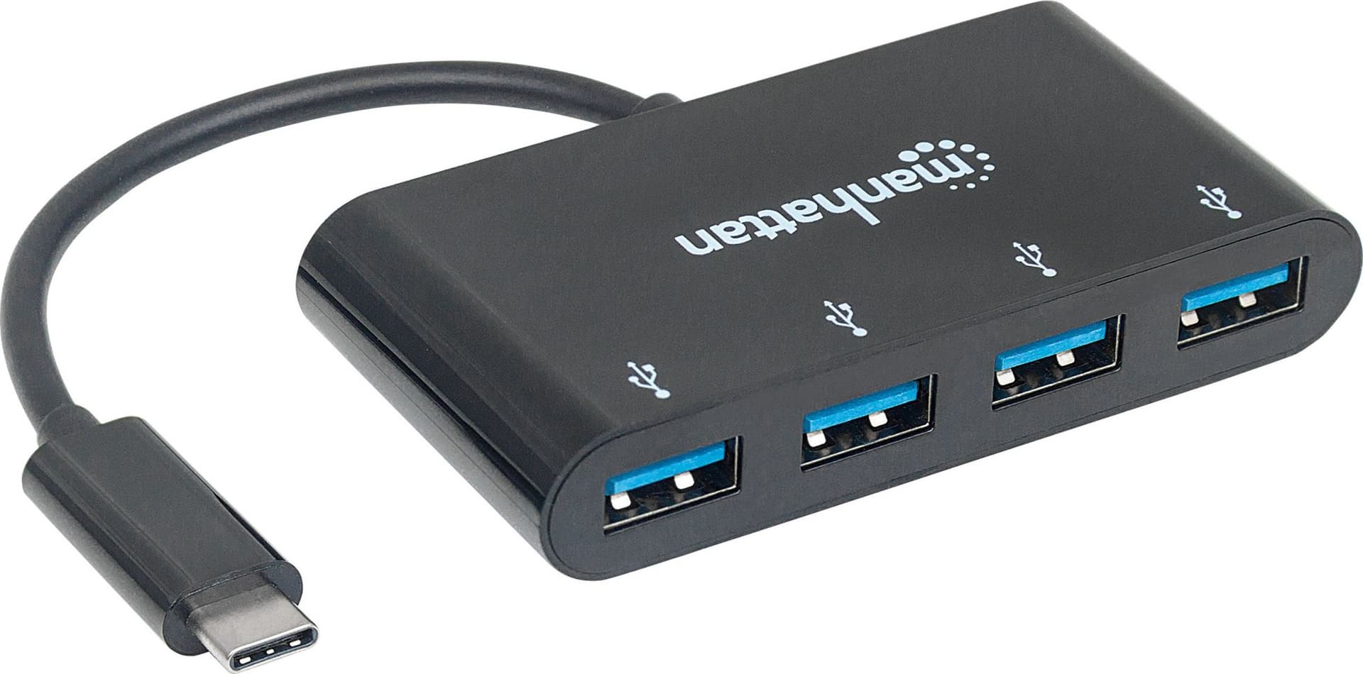 Hub USB-C&trade 3.1 SuperSpeed 4 Porte USB-A 3.0 Femmina Nero in  Scontolo.net - Potenza, commercioVirtuoso.it