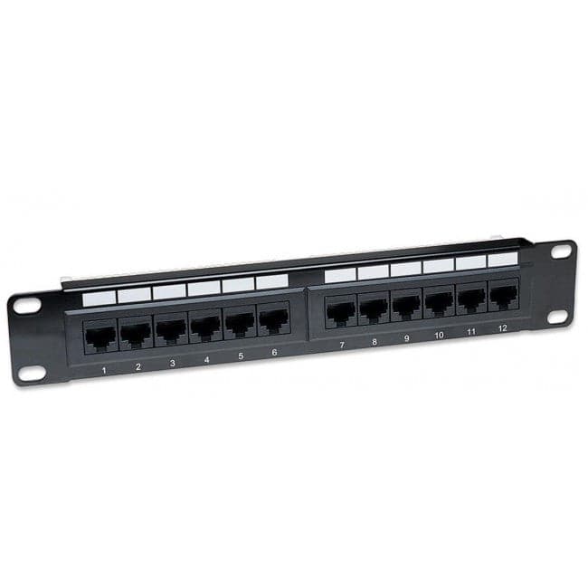 Pannello Patch per rack 10'' 12p UTP Cat.6A in Cavi Ethernet Scontolo.net - Potenza, commercioVirtuoso.it
