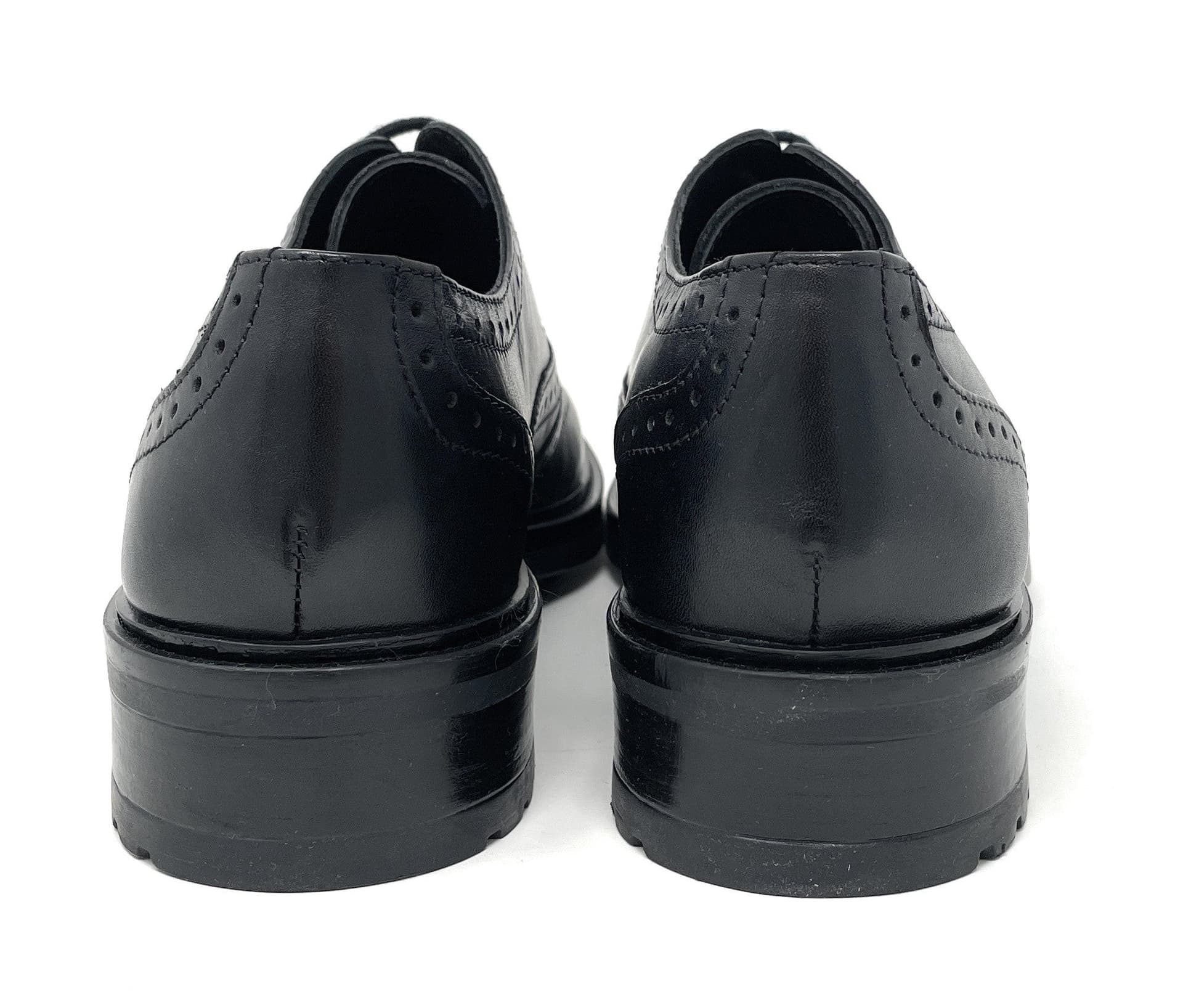Vueva francesina donna in pelle black WB66R02 in Oxford e Derby Teresi Calzature - Marsala, commercioVirtuoso.it