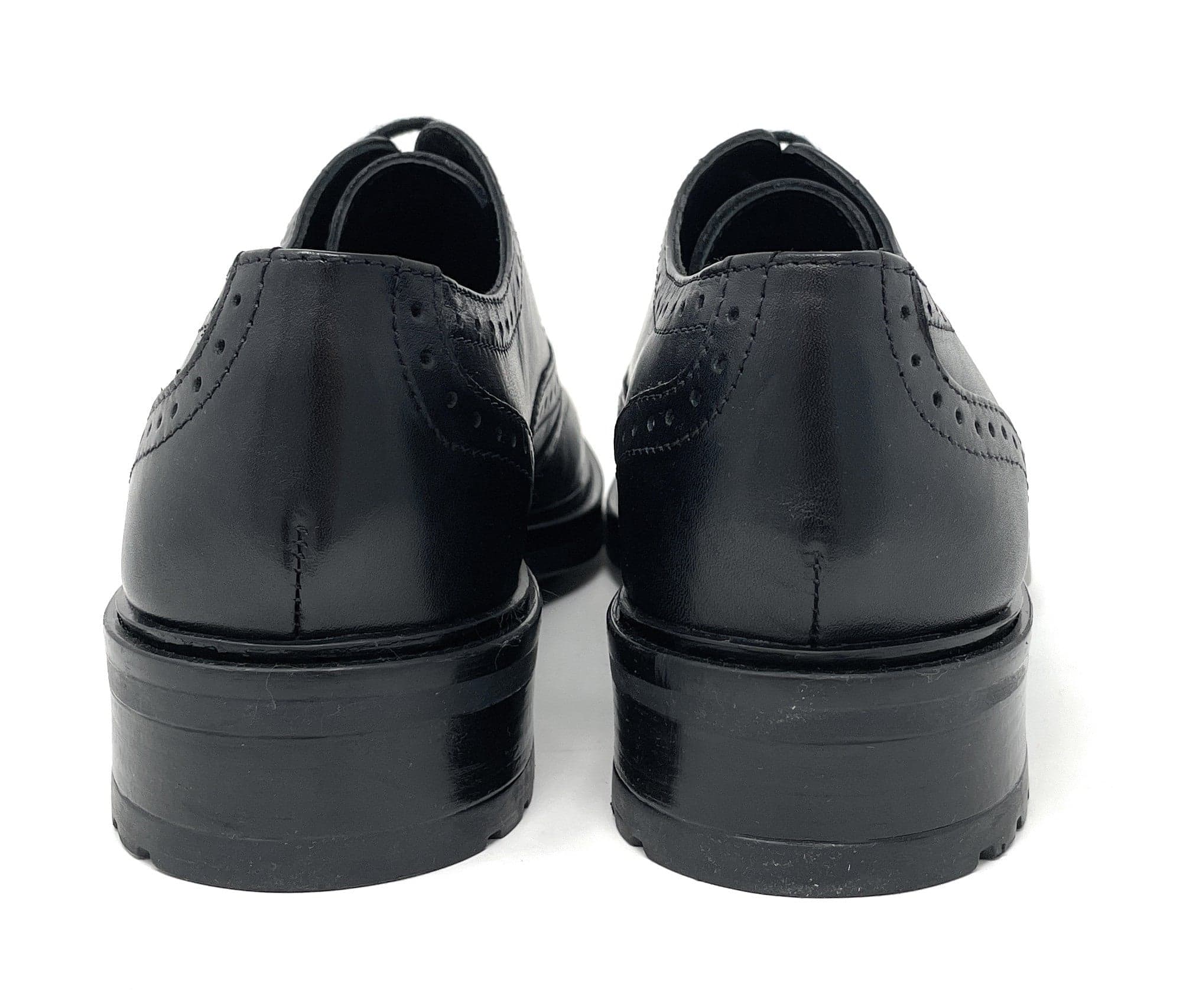 Vueva francesina donna in pelle black WB66R02 in Oxford e Derby Teresi Calzature - Marsala, commercioVirtuoso.it