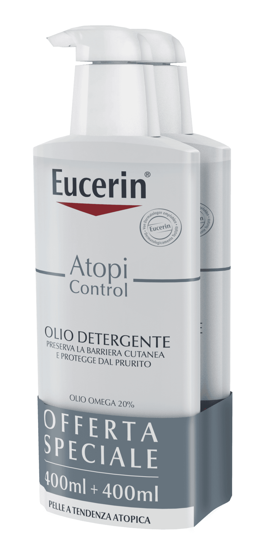 Eucerin bipac atopi olio detergente 400ml + 400ml in Oli e balsami corpo per doccia Clubfarma - Melilli, commercioVirtuoso.it