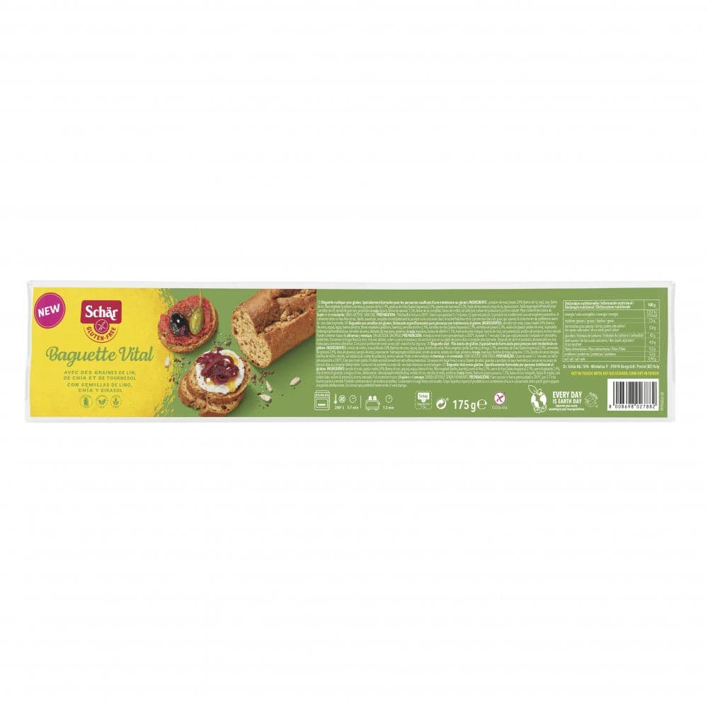 Schar baguettes vital pane senza glutine 175g