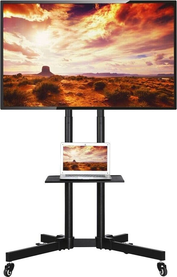 Trolley da Pavimento con Mensola per TV LCD/LED/Plasma 37-70'' in Mobili Scontolo.net - Potenza, commercioVirtuoso.it