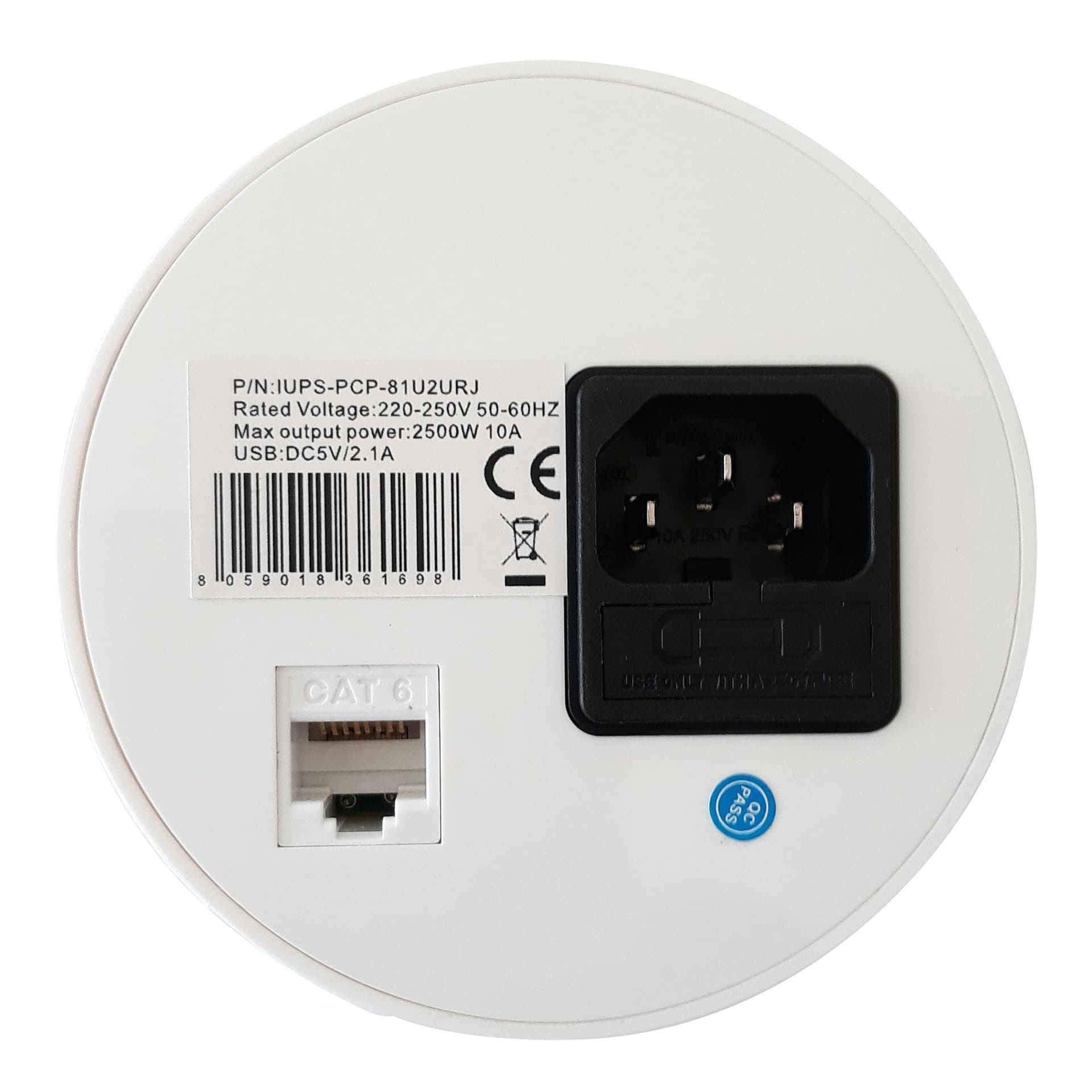 Presa da Scrivania ad Incasso con 2 prese USB e RJ45 con Coperchio in Multiprese Scontolo.net - Potenza, commercioVirtuoso.it