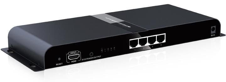 Extender Splitter 4 vie HDMI con IR su Cavo CAT6/6a/7 fino a 120m in Cavi HDMI Scontolo.net - Potenza, commercioVirtuoso.it