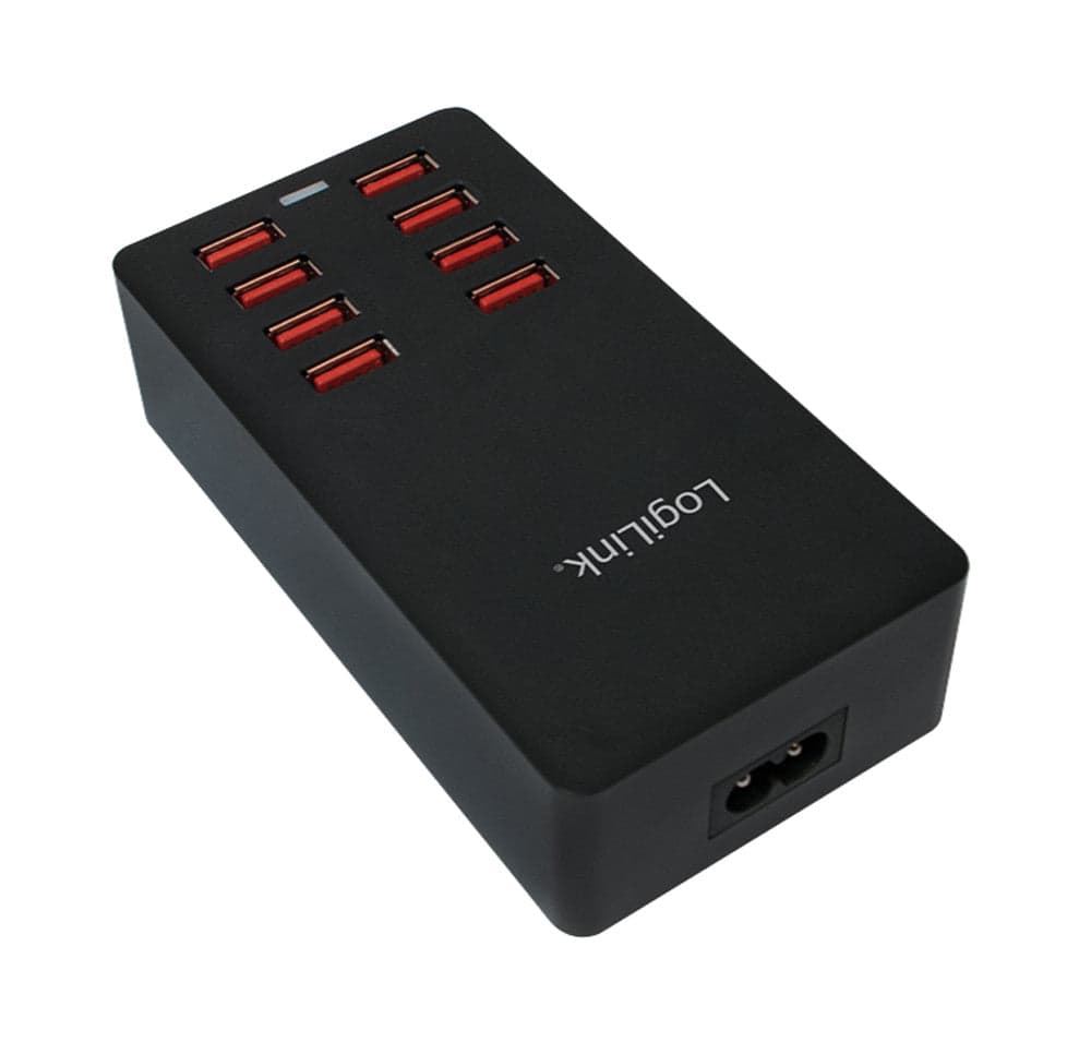 Caricatore da Tavolo a 8 porte USB 44W Nero in Caricabatterie da muro Scontolo.net - Potenza, commercioVirtuoso.it