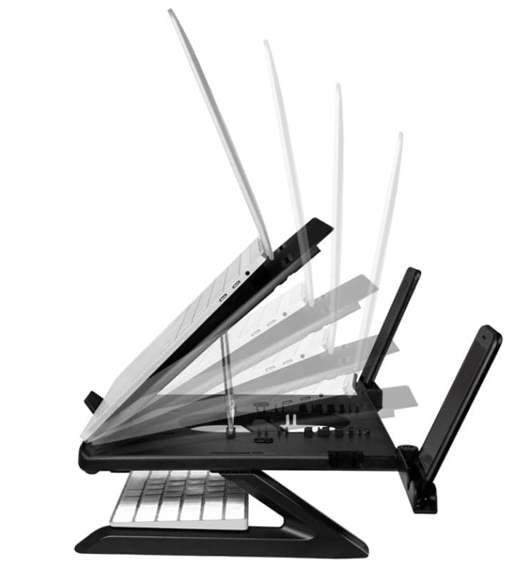 Supporto per Notebook e Tablet 10-15.6'' Ergonomico Nero in Vassoi di appoggio Scontolo.net - Potenza, commercioVirtuoso.it