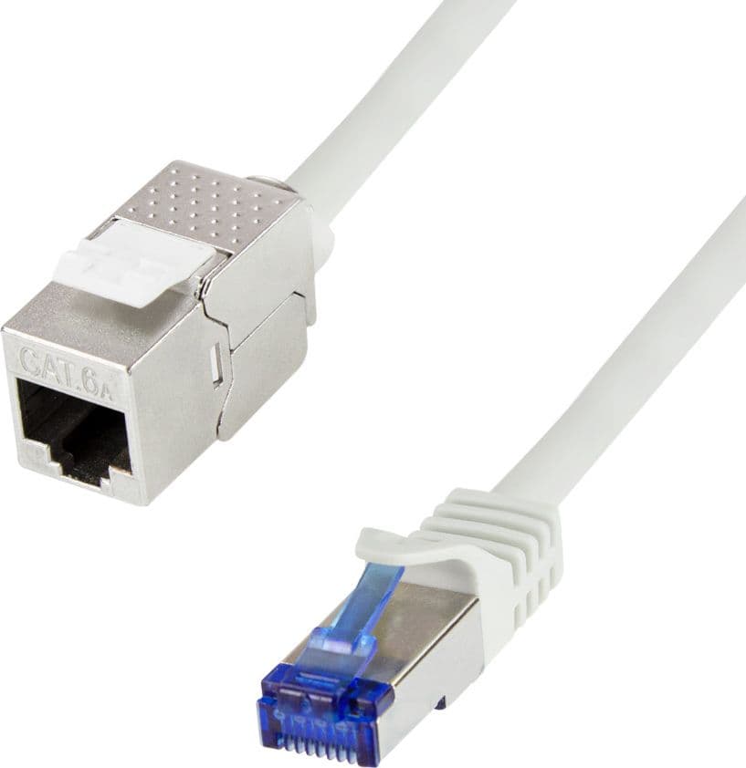 Cavo Prolunga Patch Cat.6A S/FTP 1m Grigio in Cavi Ethernet Scontolo.net - Potenza, commercioVirtuoso.it