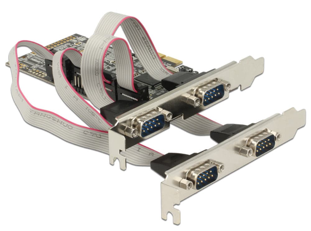 Scheda PCI Express 4 Porte Seriali RS-232 in Schede di rete Scontolo.net - Potenza, commercioVirtuoso.it
