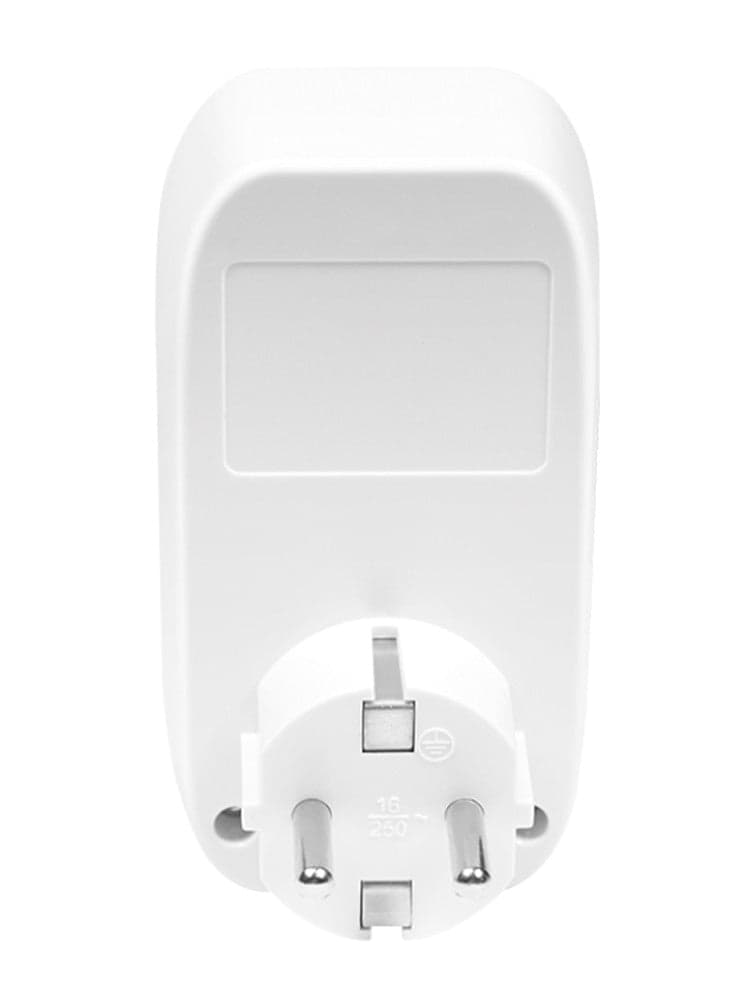 Adattatore Presa con Rilevatore di Movimento PIR 1x CEE 7/3 IP20 in Rilevatori di movimento Scontolo.net - Potenza, commercioVirtuoso.it