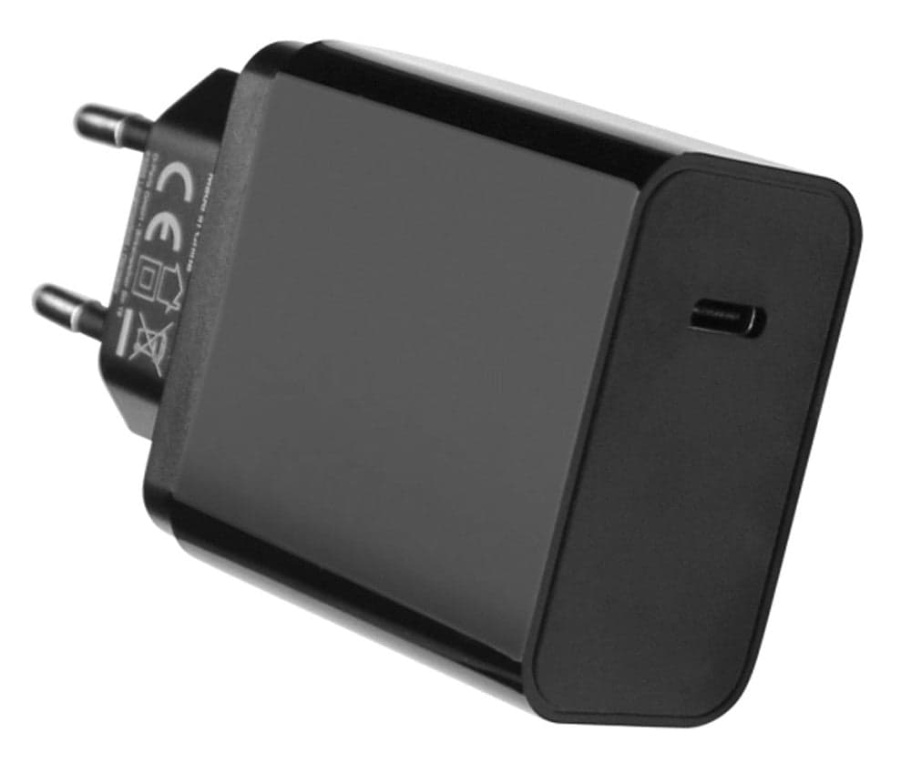 Caricabatterie USB-C&trade 25W Ricarica Rapida Nero in Caricabatterie da muro Scontolo.net - Potenza, commercioVirtuoso.it
