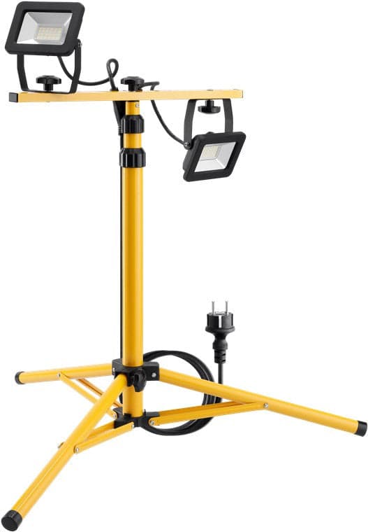 Faretto da lavoro a LED con Treppiede Telescopico 2x20W in Faretti Scontolo.net - Potenza, commercioVirtuoso.it
