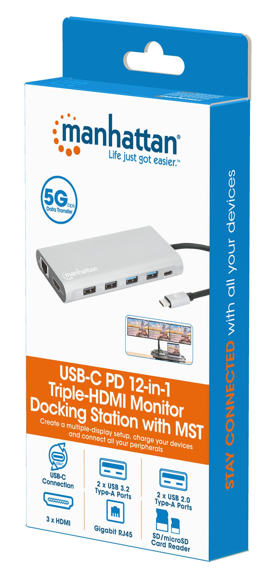 Docking Station USB-C&trade PD 12-in-1 5 Porte USB SD e MicroSD HDMI con MST 4K in  Scontolo.net - Potenza, commercioVirtuoso.it