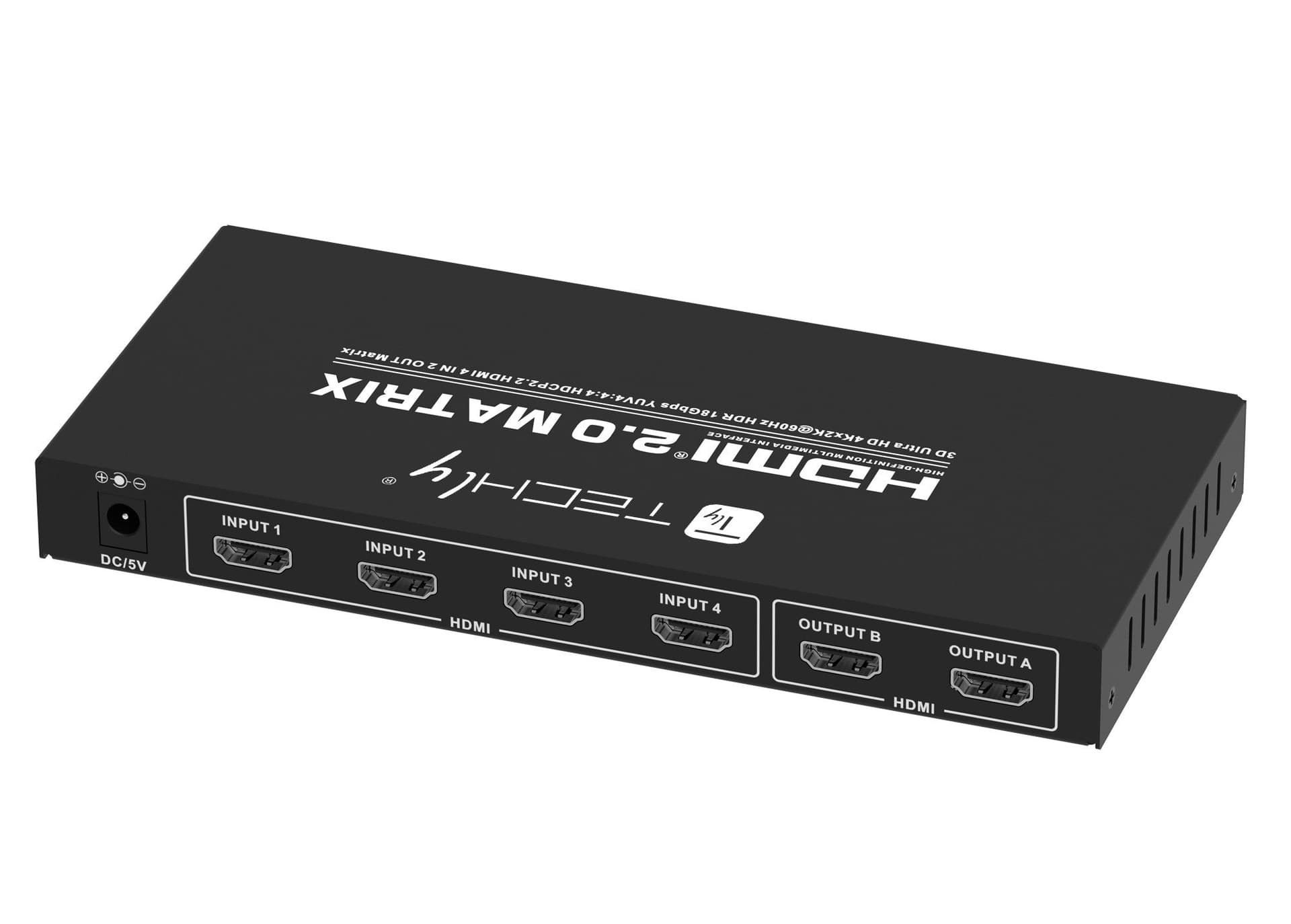 Switch Matrix HDMI 2.0 4x2 3D Ultra HD 4K HDCP HDR in Selettori audio-video Scontolo.net - Potenza, commercioVirtuoso.it