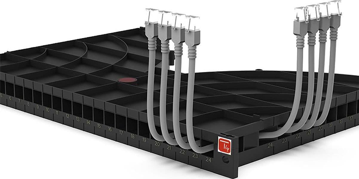 Mensola Gestione Cavi su Rack 19'' 24 Porte P.1000 mm in  Scontolo.net - Potenza, commercioVirtuoso.it