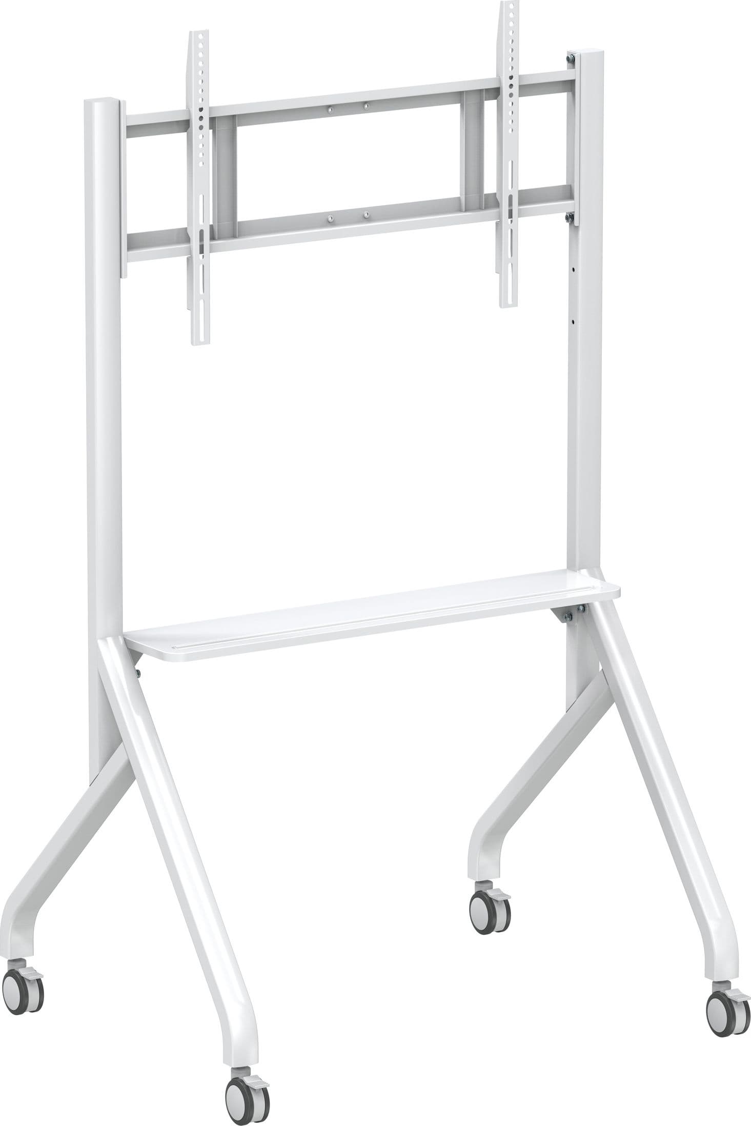 Supporto Mobile da Pavimento Multifunzione per TV LCD/LED/Plasma 55-86'' Bianco in Mobili Scontolo.net - Potenza, commercioVirtuoso.it