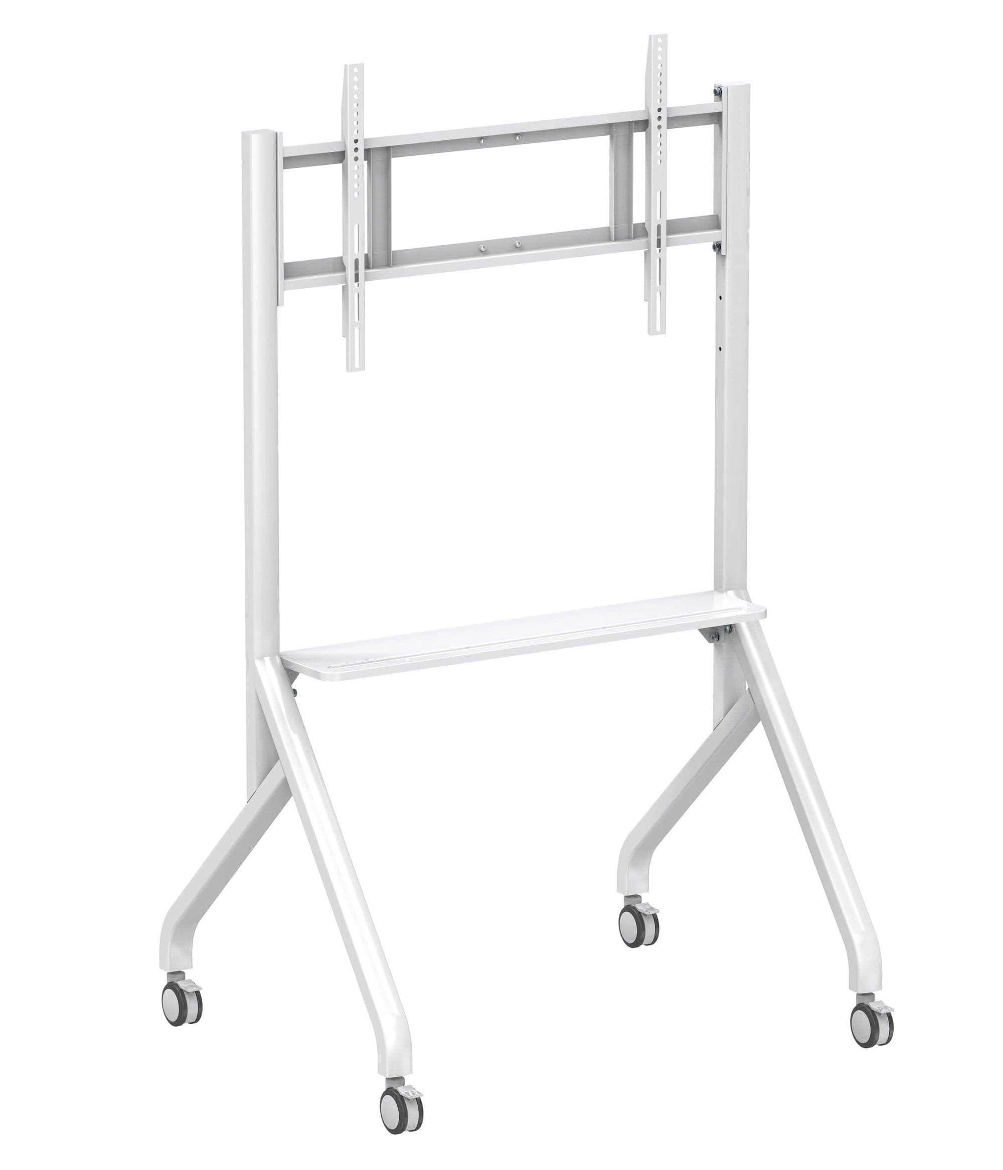Supporto Mobile da Pavimento Multifunzione per TV LCD/LED/Plasma 55-86'' Bianco in Mobili Scontolo.net - Potenza, commercioVirtuoso.it
