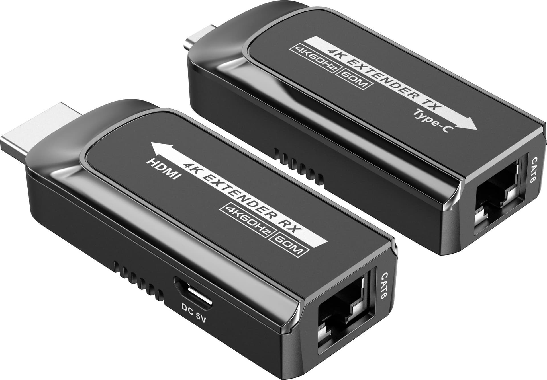 Extender da USB-C&trade a HDMI 4K su Cavo Cat.6/6A/7 fino a 60 metri in Cavi HDMI Scontolo.net - Potenza, commercioVirtuoso.it