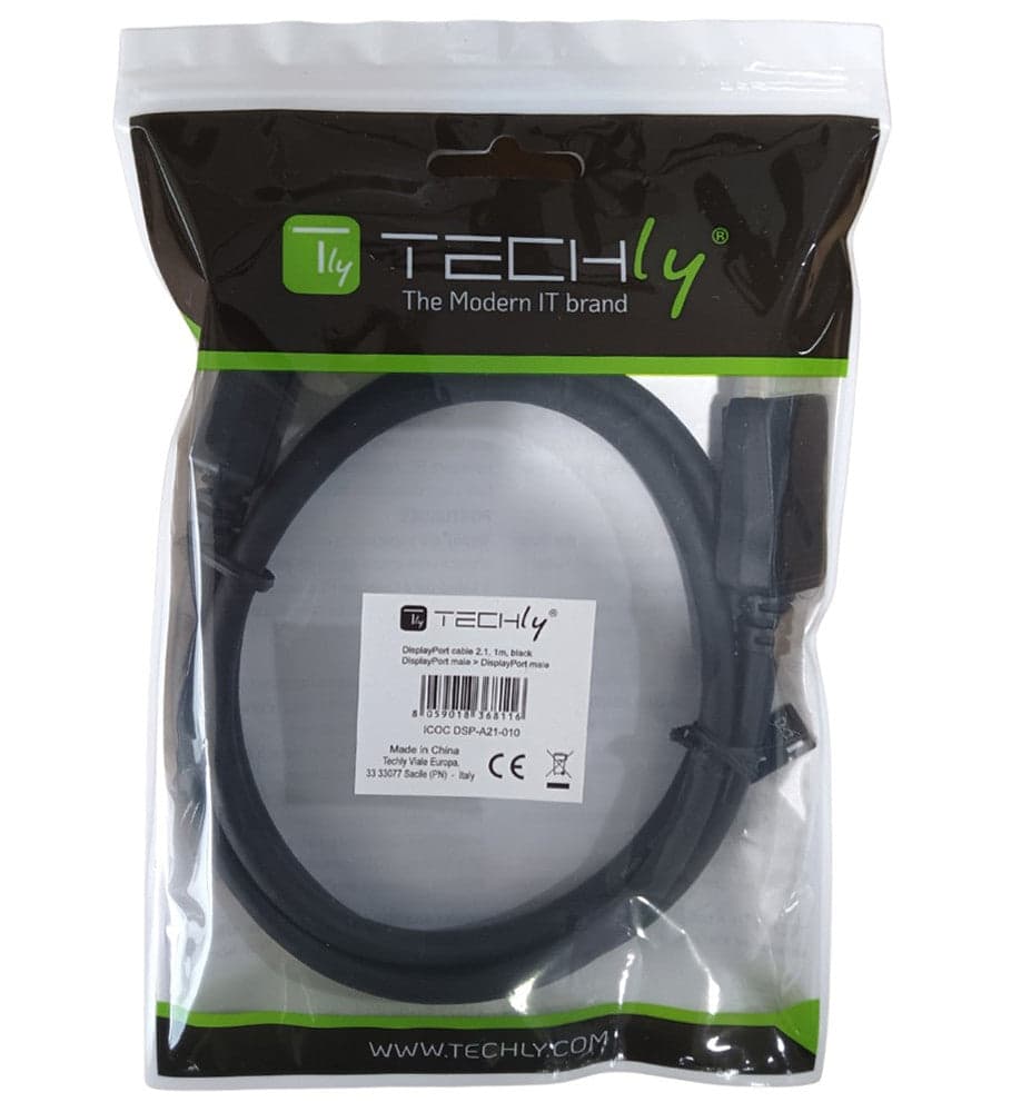 Cavo Audio/Video DisplayPort 2.1 M/M 10K 3 metri Nero in  Scontolo.net - Potenza, commercioVirtuoso.it