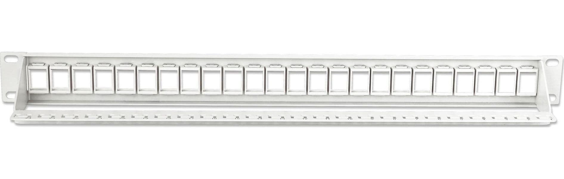 Pannello Patch Modulare Senza Frutti 24 Posti 1U Grigio in Cavi Ethernet Scontolo.net - Potenza, commercioVirtuoso.it