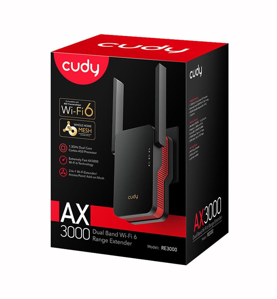 Extender WiFi 6 Dual Band Booster Wireless AX3000, RE3000 in  Scontolo.net - Potenza, commercioVirtuoso.it